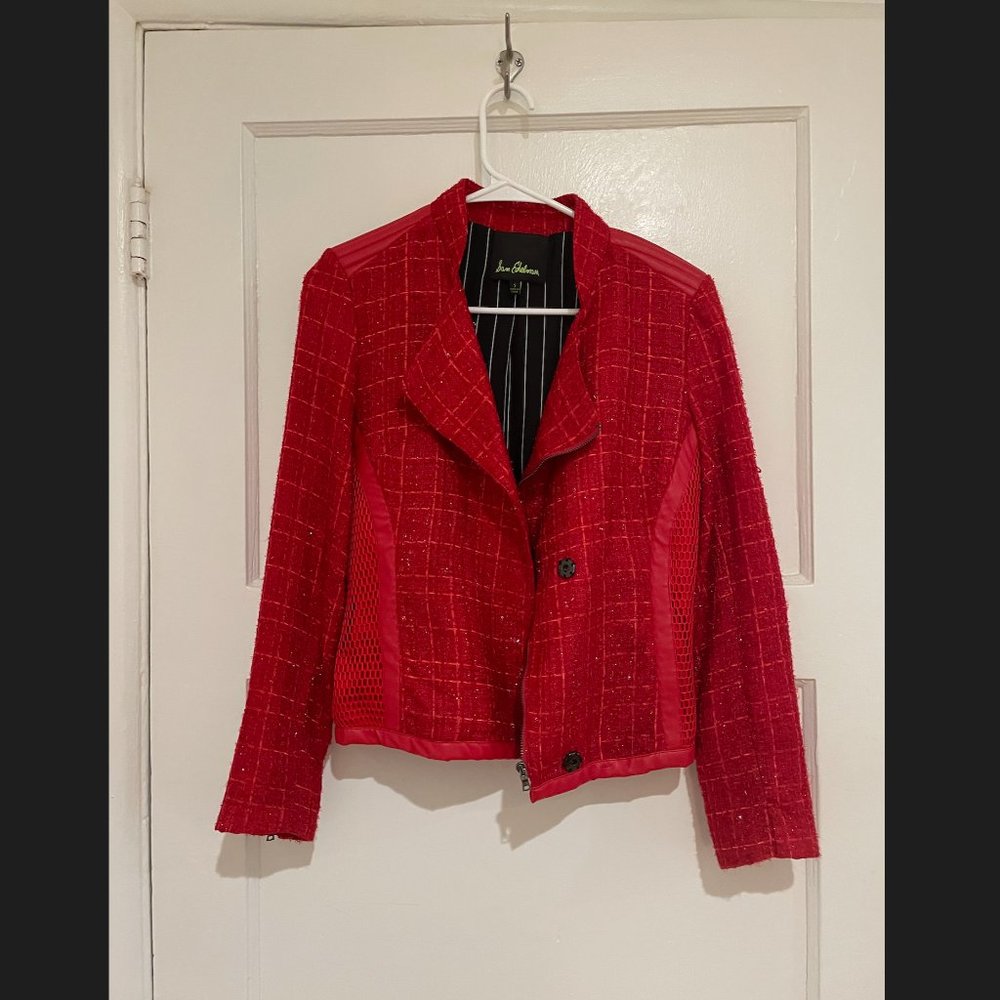 Red Dress Jacket- Sam Edelman size S